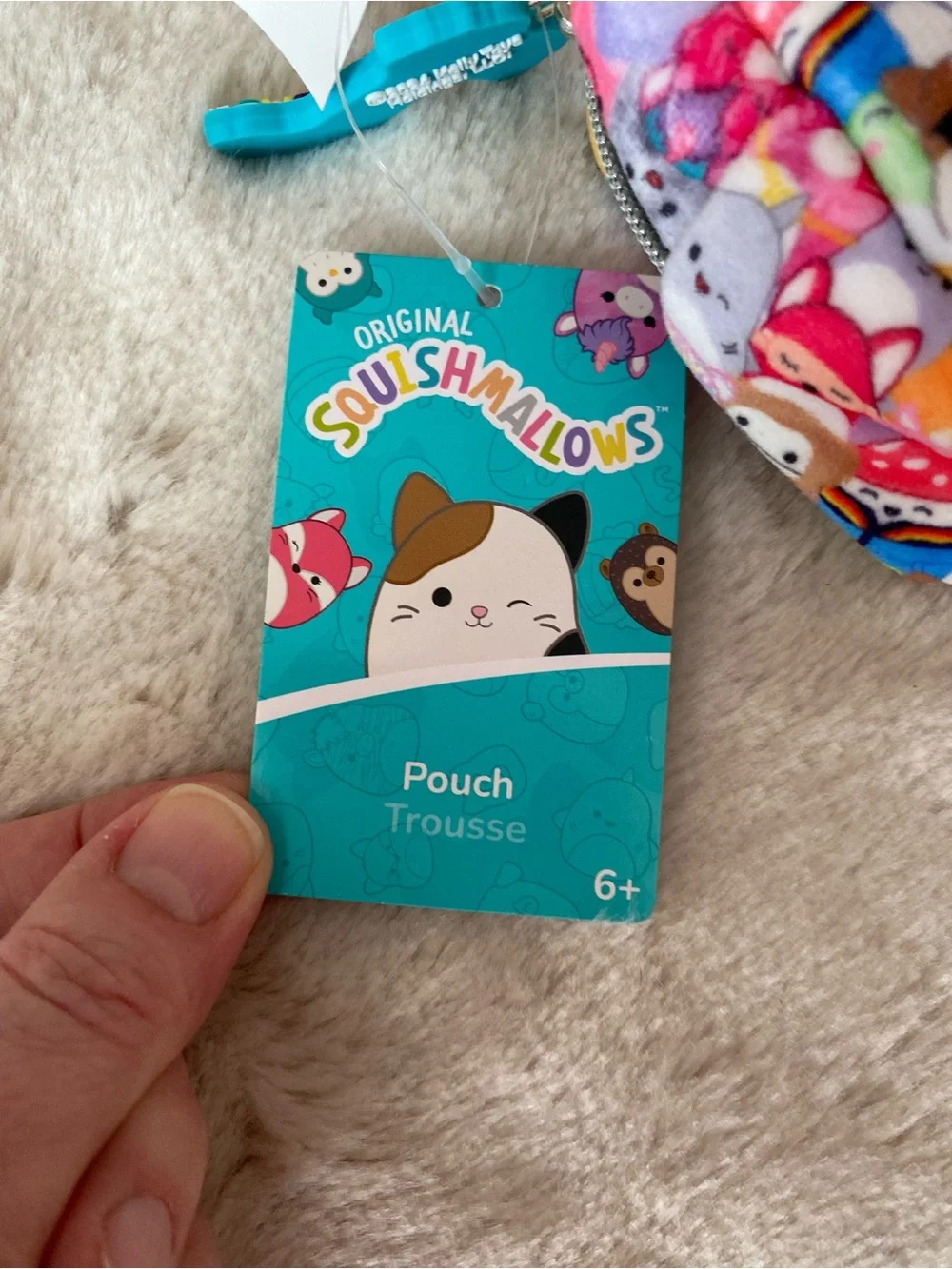 Squishmallows original all characters with Cam&Hans plush fabric pouch